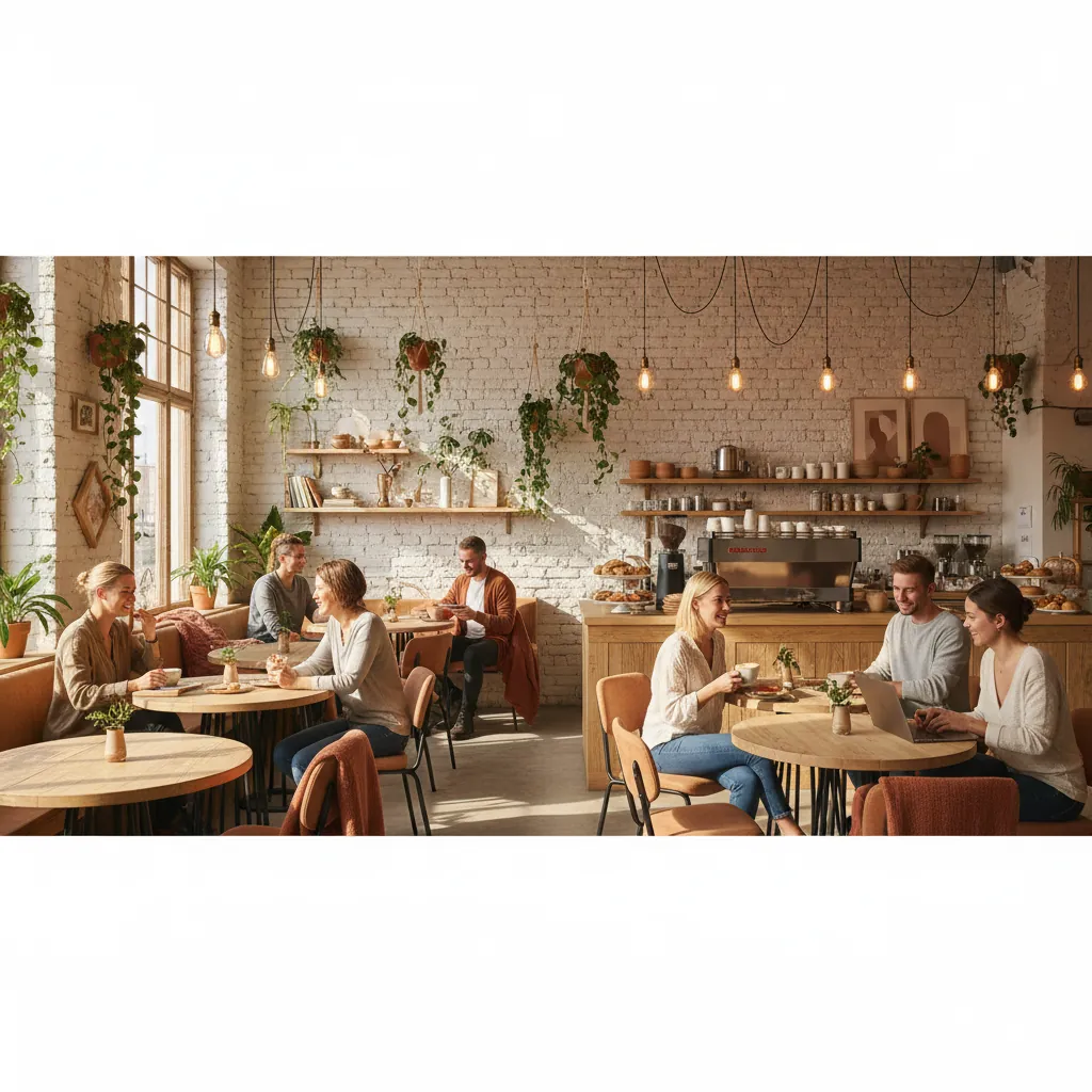 Gezellige sfeer in NOOR café